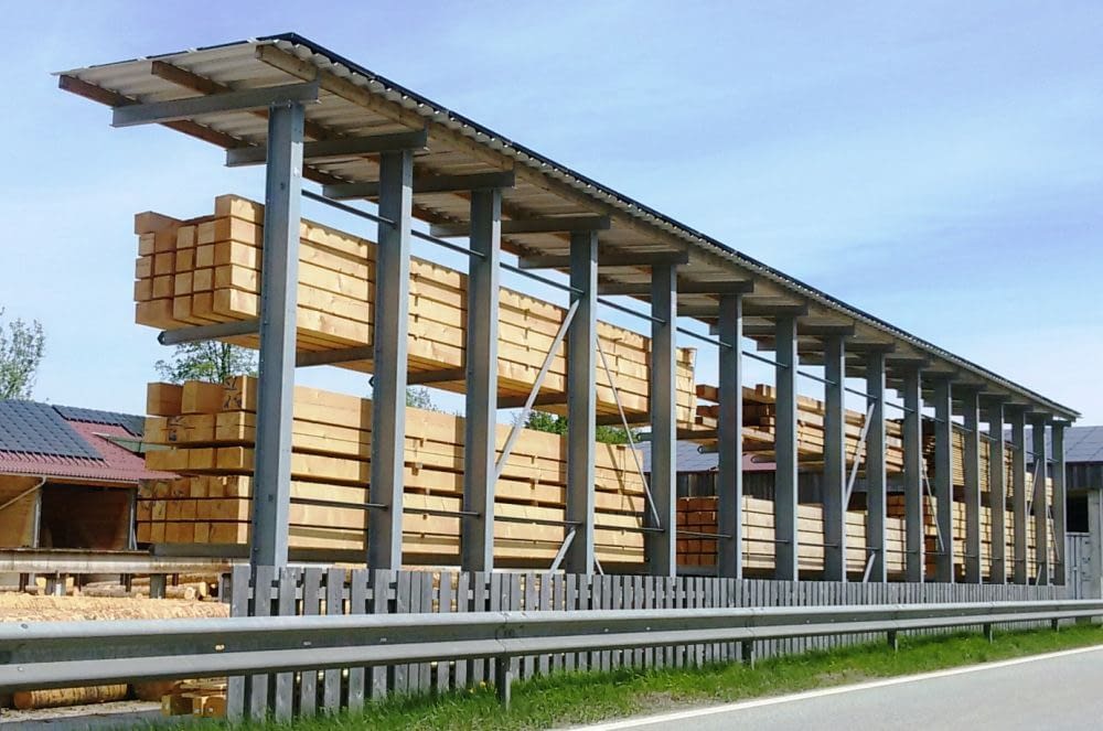 Einseitige Kragarmregale • Regalsysteme • Lagerlösungen