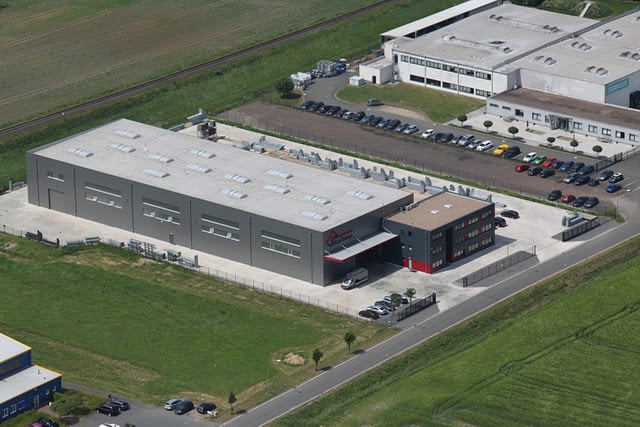 Luftbild der Firma Bruckamp